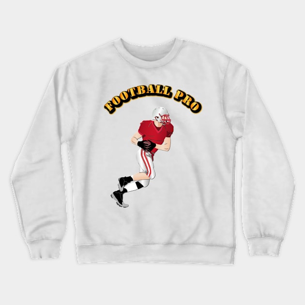 Football Crewneck Sweatshirt by Pet & Nature Lovers